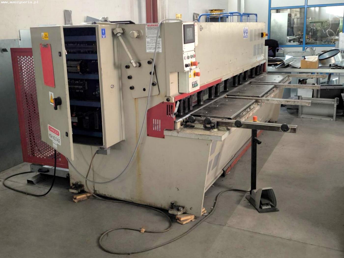 Cesoie a ghigliottina EUROMETAL HGS 6×3200 NC in vendita - foto 1